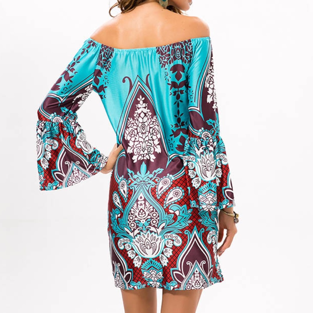 NWT  Moroccan-inspired Kaftan Dress - Picture 4 of 5
